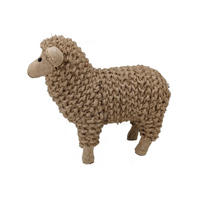 DEKOSCHAF   - Hellbraun, LIFESTYLE, Kunststoff/Textil (35/16/33cm)