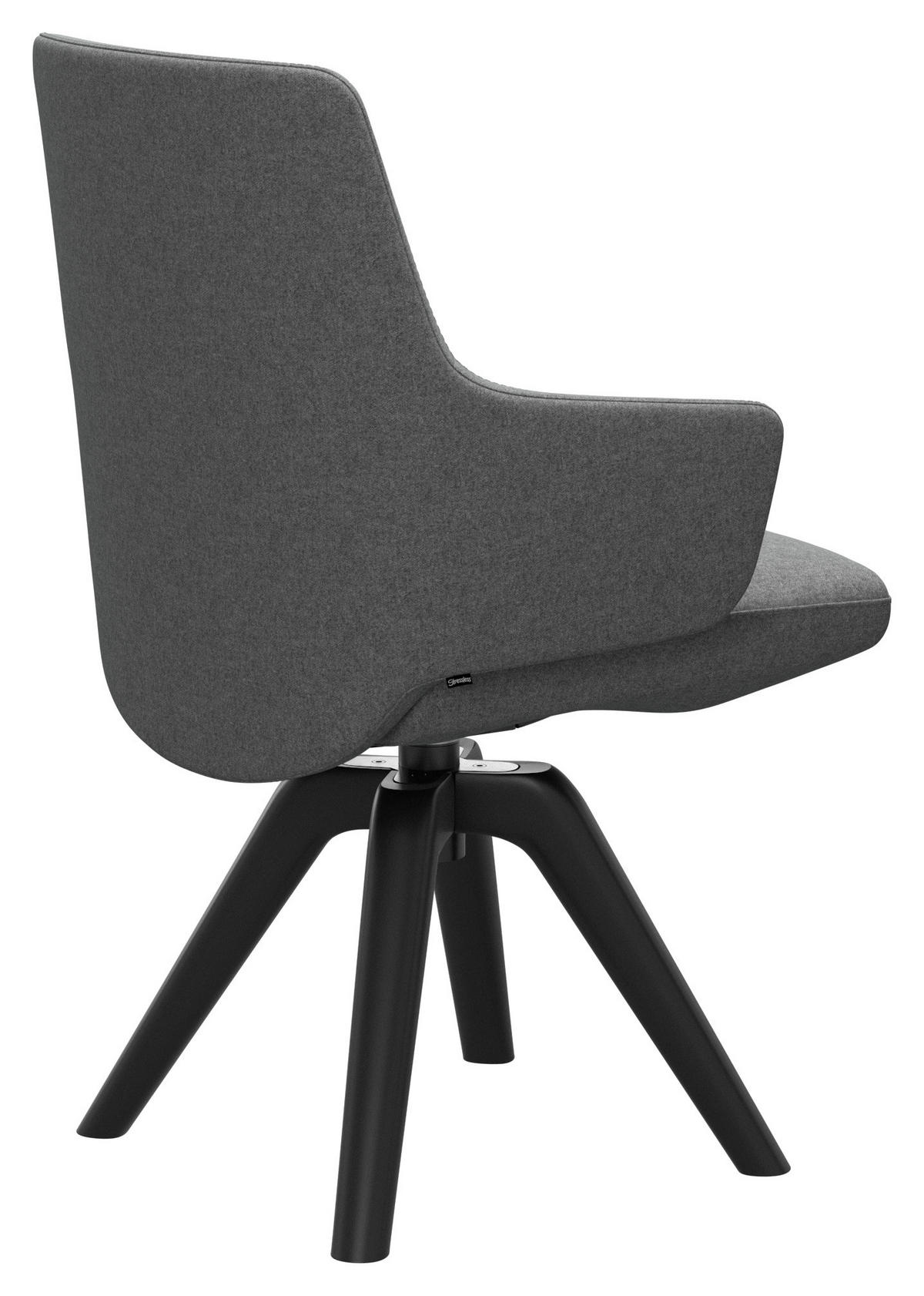 ARMLEHNSTUHL  in Flachgewebe  - Grau, MODERN, Holz/Textil (58/92/62cm) - Stressless