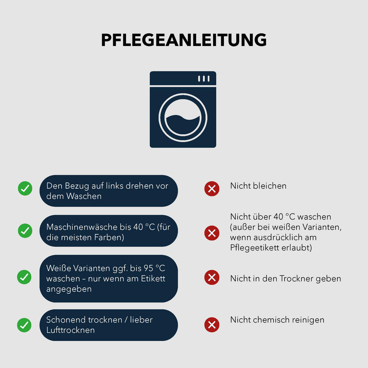 NACKENKISSENBEZUG RECOVERY  - Hellrosa, Basics, Textil (50/11,5/32cm) - Smartsleep