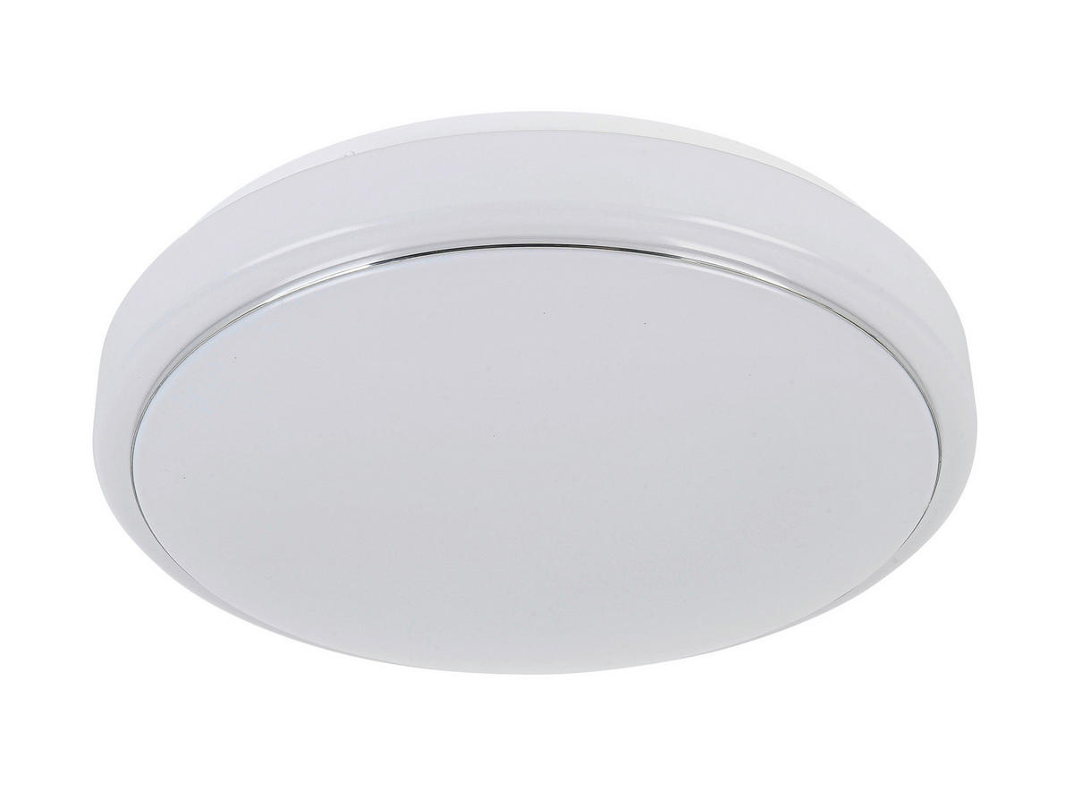 PLAFONJERA  - boja hroma/bela, Osnovno, metal/plastika (39/9cm) - Boxxx