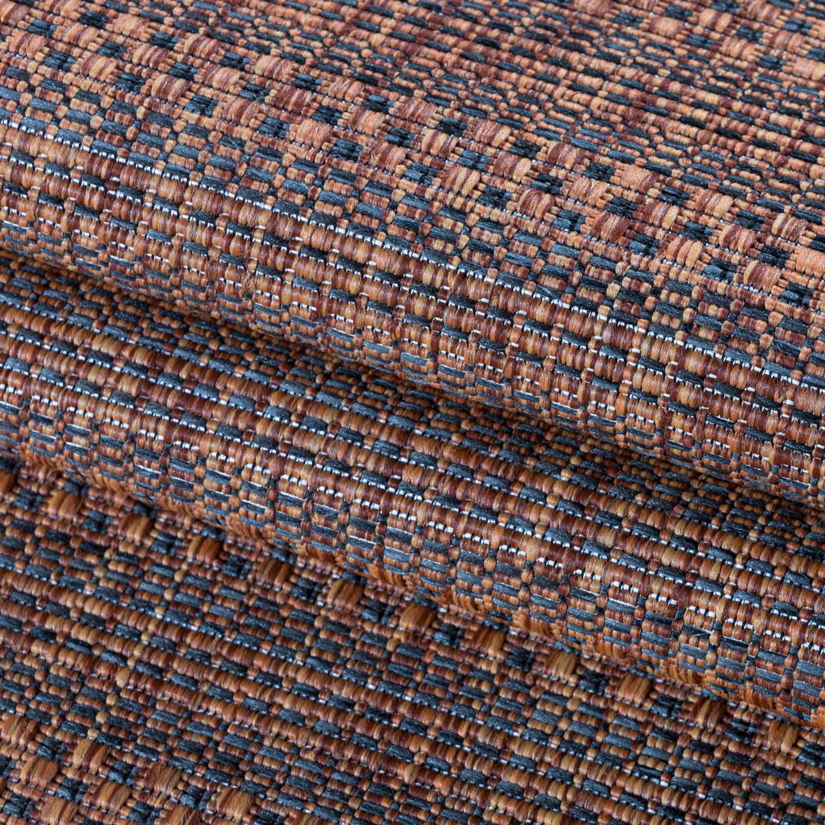 UTOMHUSMATTA 160/230 cm Zagora  - brun/svart, Basics, textil (160/230cm) - Novel