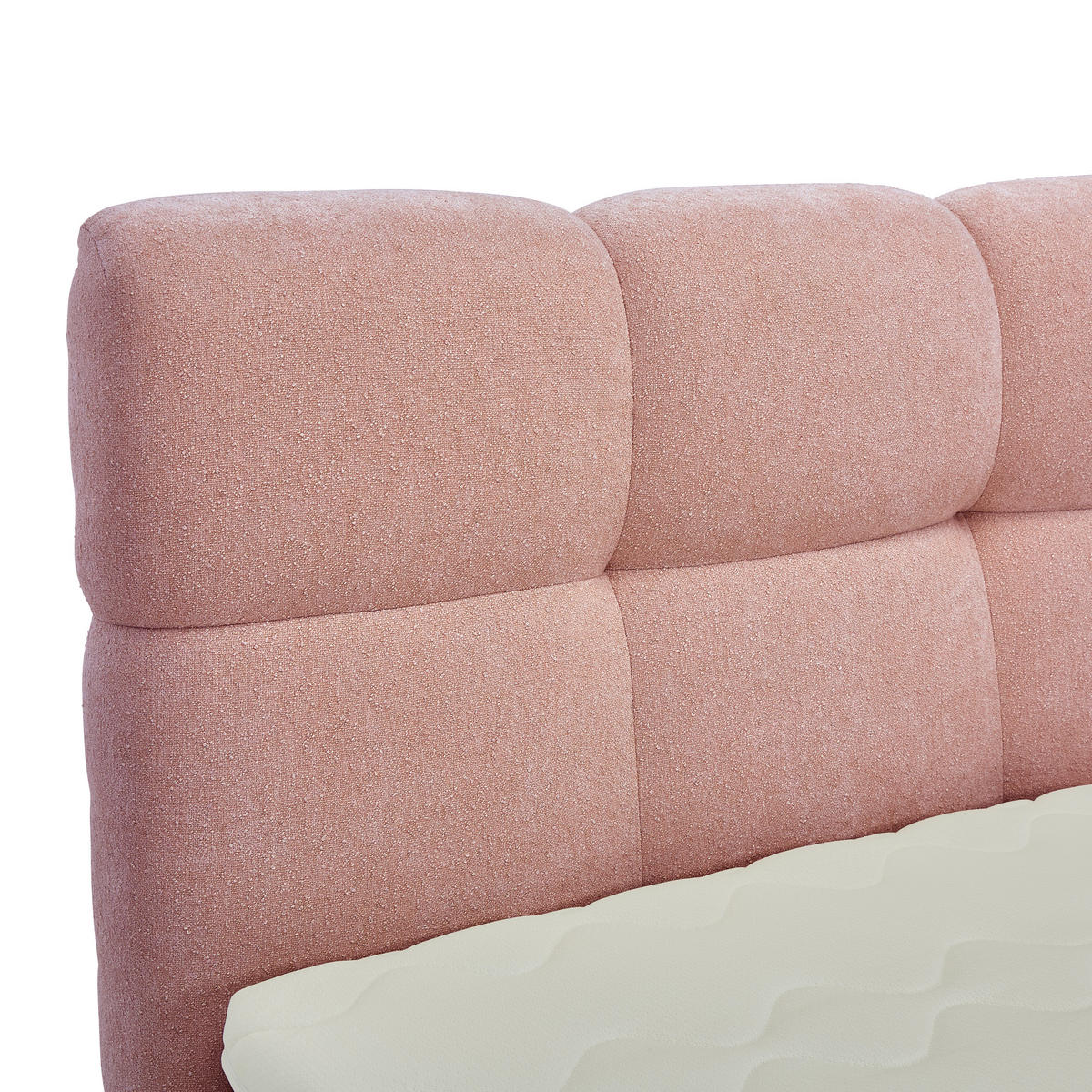 BOXBETT 180/200 cm  in Rosa  - Schwarz/Rosa, Design, Holz/Kunststoff (180/200cm) - Moderano
