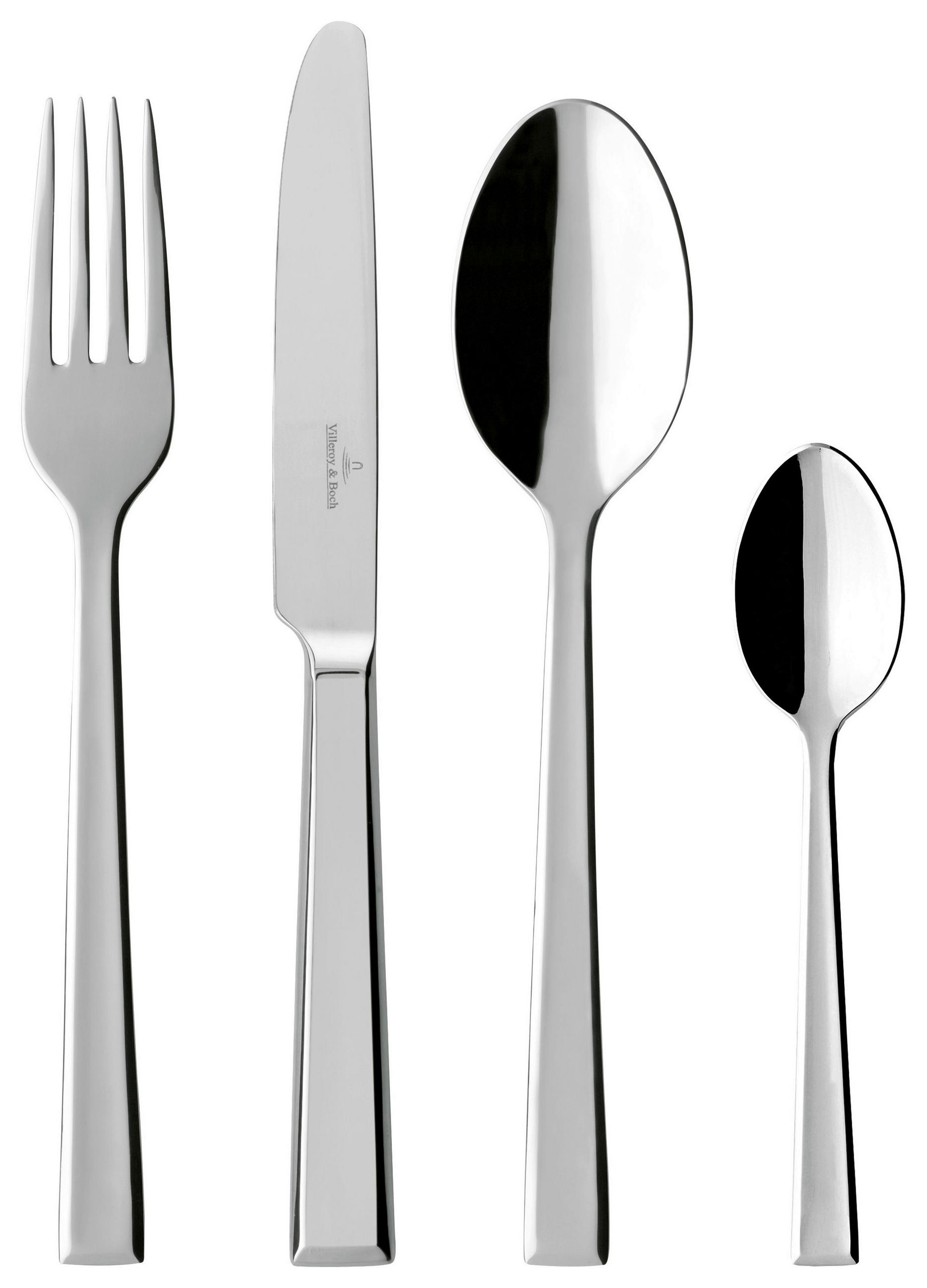 SADA PŘÍBORŮ, nerezová ocel, 24dílné - Basics, kov (44/28/5cm) - Villeroy & Boch