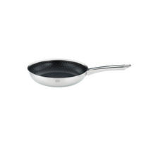 BRATPFANNE CHARM Keramikbeschichtung 24 cm  - Edelstahlfarben, Basics, Metall (24cm) - Rösle