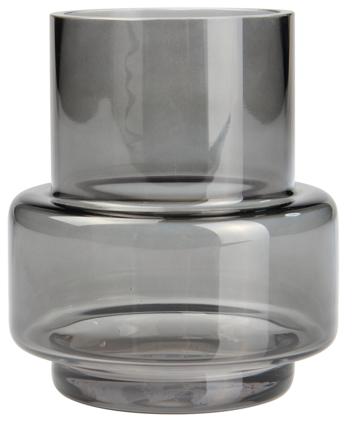 WINDLICHT - Grau, Trend, Glas (9,5/11cm) - Ambia Home