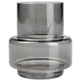 WINDLICHT - Grau, Trend, Glas (9,5/11cm) - Ambia Home