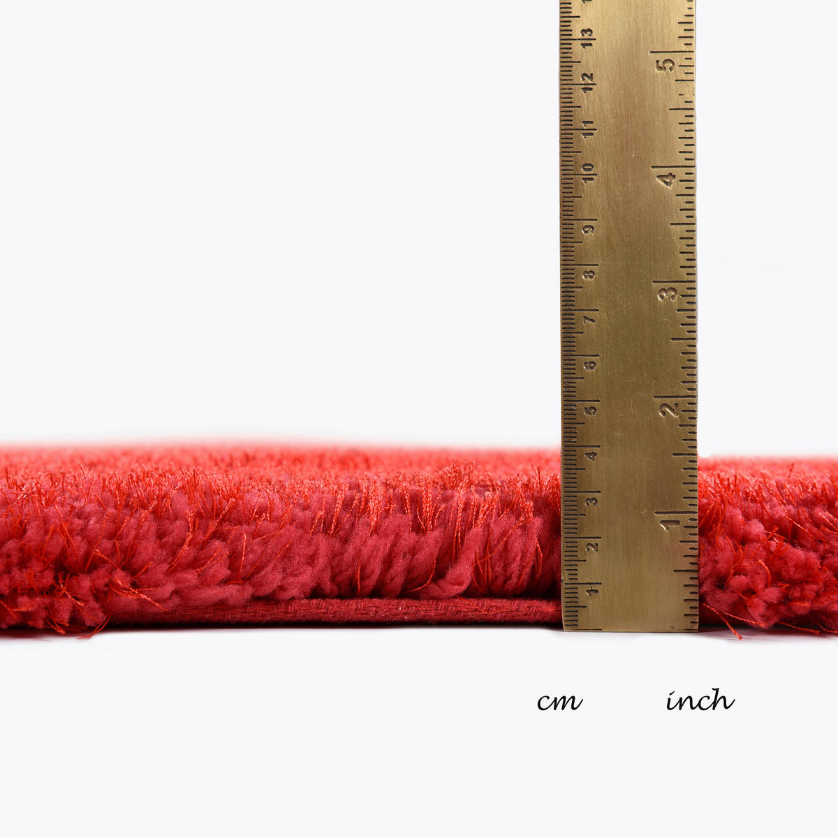 HOCHFLORTEPPICH 50/80 cm Rot  - Rot, Basics, Textil (50/80cm) - Tom Tailor