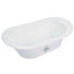 BABYBADEWANNE - Weiß, Basics, Kunststoff (86/44/32cm) - Bebe Jou