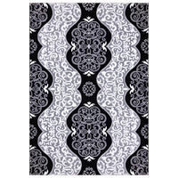 VINTAGE-TEPPICH 120/170 cm Eleysa Grau, Schwarz, Weiß  - Schwarz/Weiß, LIFESTYLE, Textil (120/170cm)