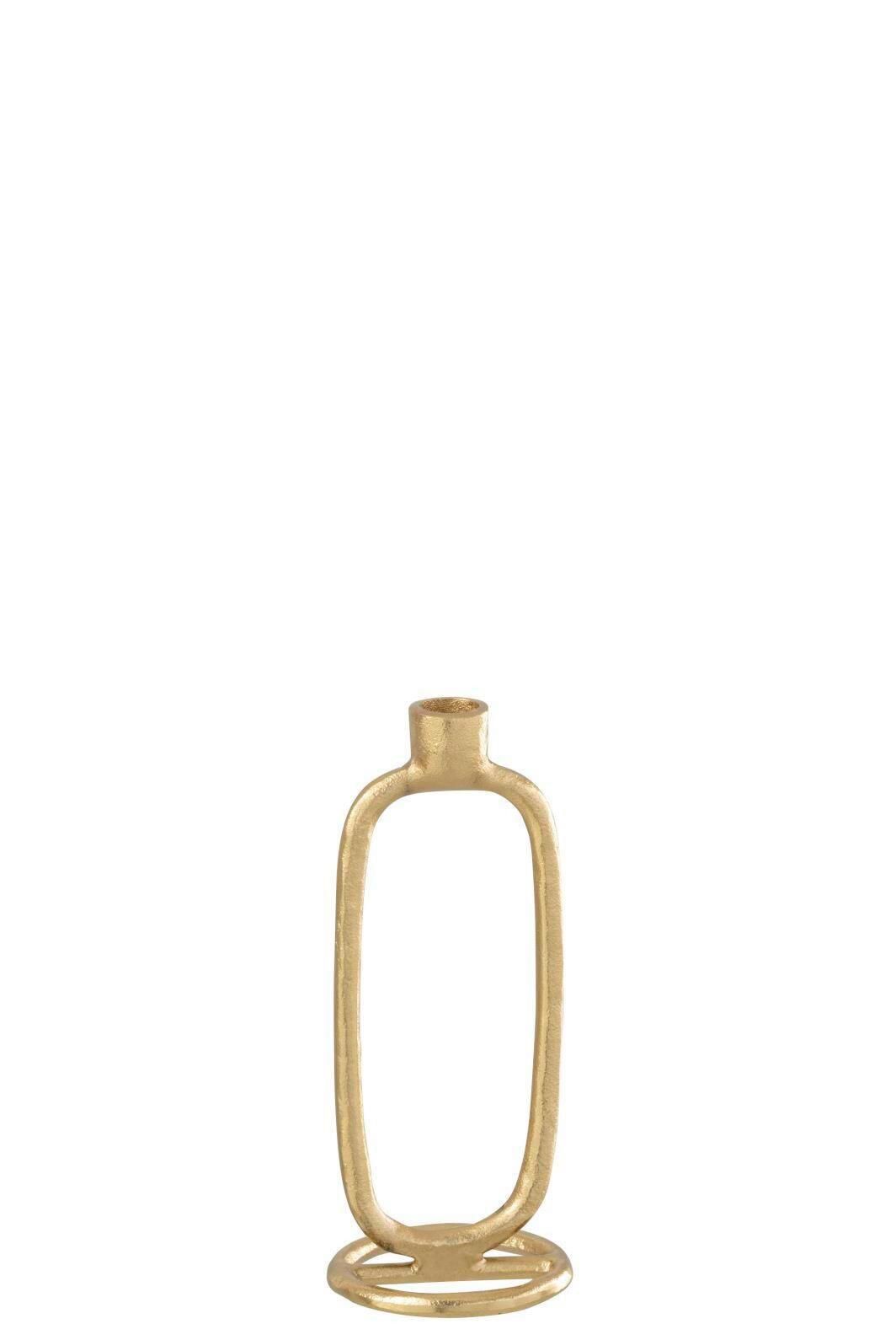 KERZENHALTER - Goldfarben, Basics, Metall (10/10/24cm) - Ambia Home