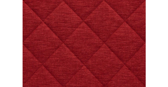 BOXSPRINGBETT 180/200 cm in Rot - Rot/Alufarben, KONVENTIONELL, Textil/Metall (180/200cm) - Dieter Knoll