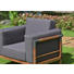 GARTENSET 13-teilig - Anthrazit/Akaziefarben, LIFESTYLE, Holz/Textil (63/63/30/81/81/60/105-182cm) - Ambia Garden GARTENSET 13-teilig - Anthrazit/Akaziefarben, LIFESTYLE, Holz/Textil (63/63/30/81/81/60/105-182cm) - Ambia Garden