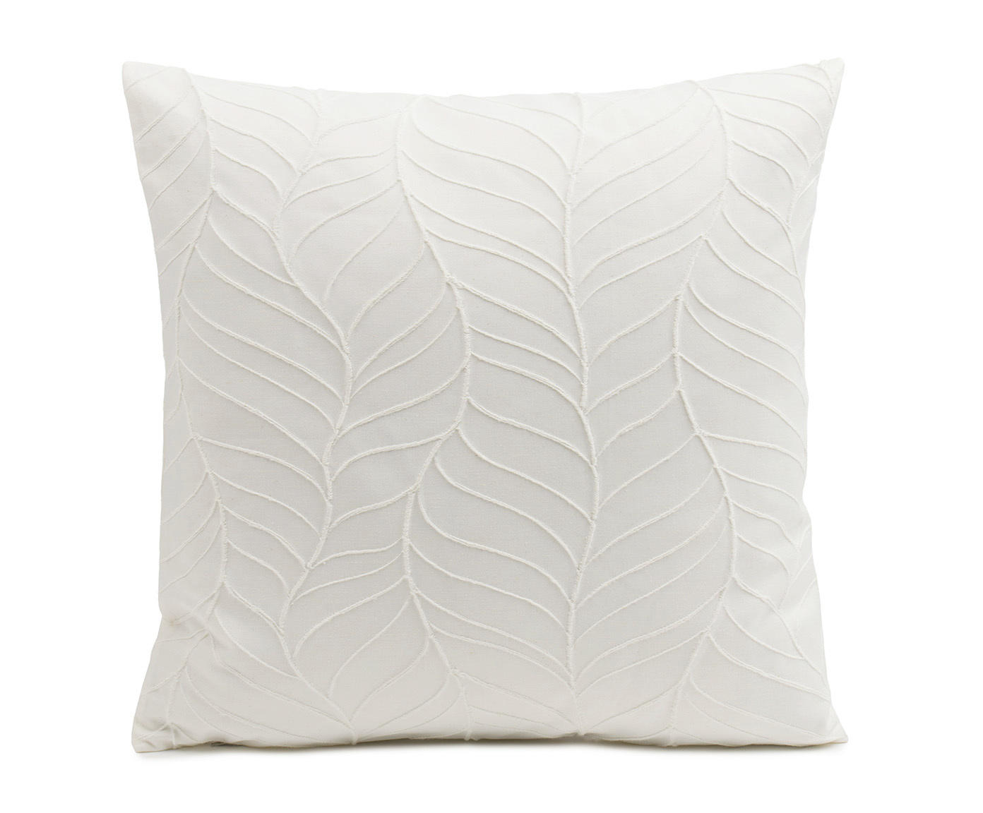 KISSENHÜLLE Milena 50/50 cm  - Weiß, Basics, Textil (50/50cm) - Novel