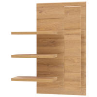 WANDREGAL  76/101/24 cm  - Eichefarben, KONVENTIONELL, Holzwerkstoff (76/101/24cm) - Cantus