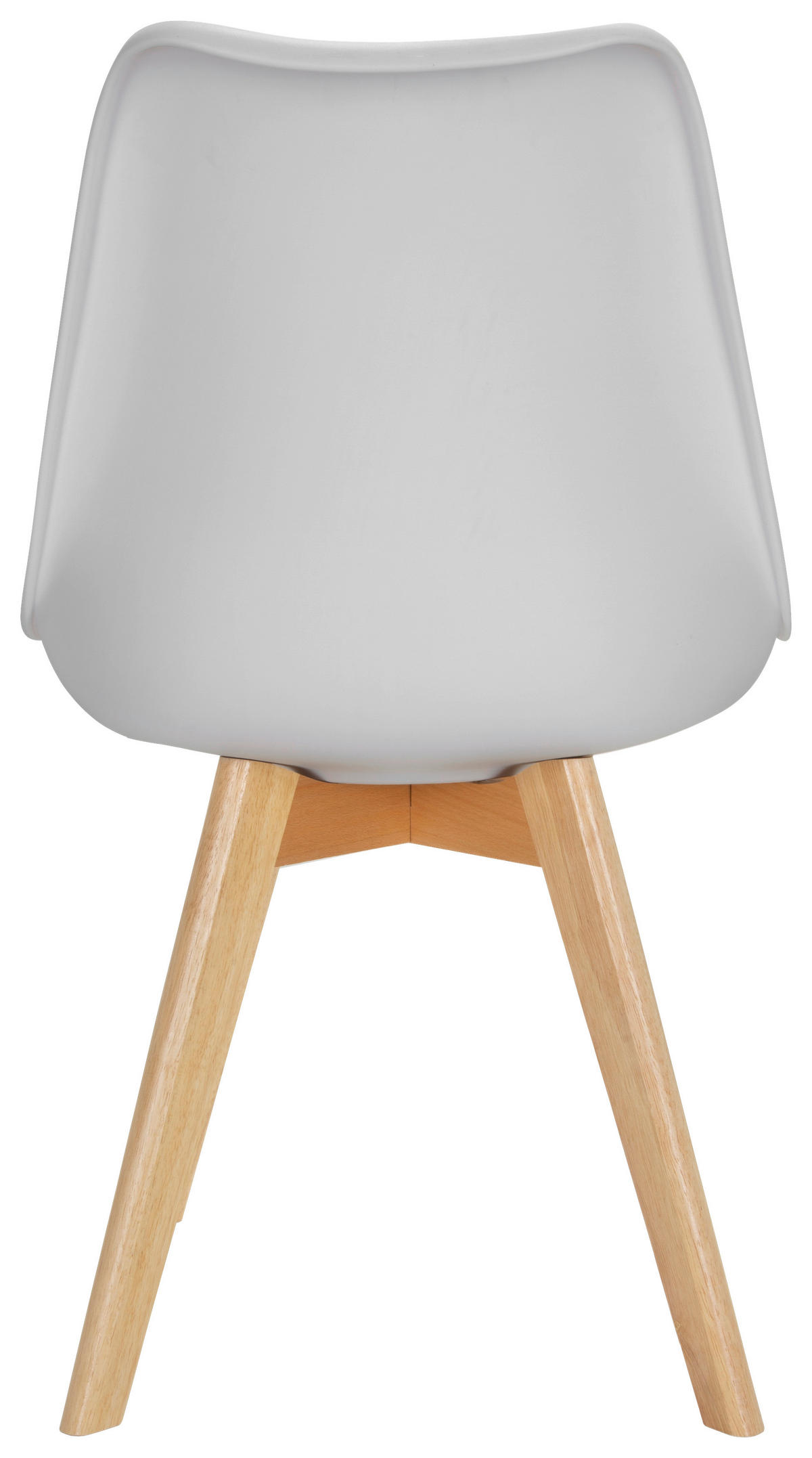 STUHL-SET 4 Stück  in Lederlook  - Buchefarben/Weiß, MODERN, Holz/Kunststoff (48/87/56cm) - MID.YOU