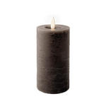 LED-KERZE 7/15 cm  - Grau, Basics, Kunststoff/Paraffin (7/15cm) - Ambia Home