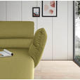 ECKSOFA  in Flachgewebe Hellgrün  279-327/176-217 cm  - Schwarz/Hellgrün, Design, Textil/Metall (279-327/176-217cm) - Dieter Knoll