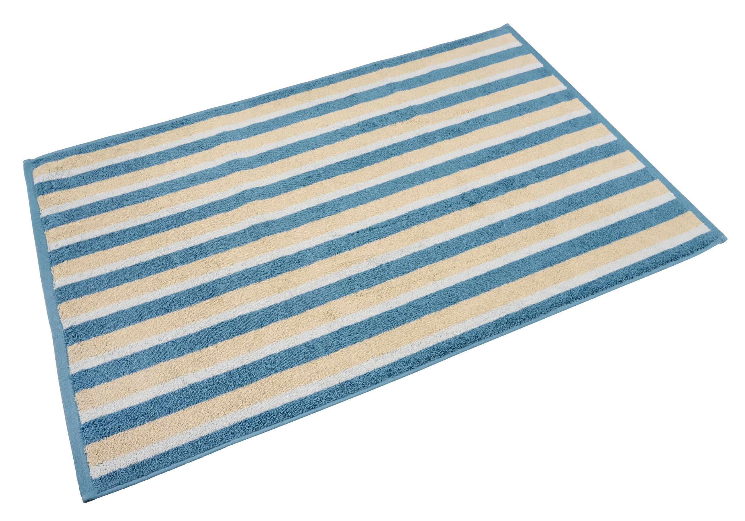 BADEMATTE Blau 60/90 cm  - Blau, KONVENTIONELL, Textil (60/90cm) - Esposa