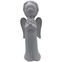 DEKOENGEL - Weiß, LIFESTYLE, Keramik (7/19,1/5,6cm) - X-Mas