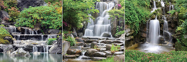 GLASBILD Landschaft & Natur  - Multicolor, Natur, Glas (30/90/1,40cm) - Euroart