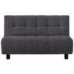SCHLAFSOFA Juice in Grau  - Schwarz/Grau, Design, Textil/Metall (145/92/102cm) - Novel