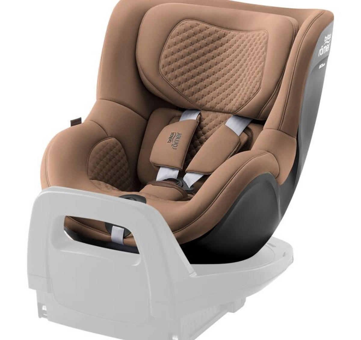 REBOARDER-KINDERSITZ DUALFIX 5Z  - Hellbraun/Cognac, Basics, Textil (44/48cm) - Britax Römer