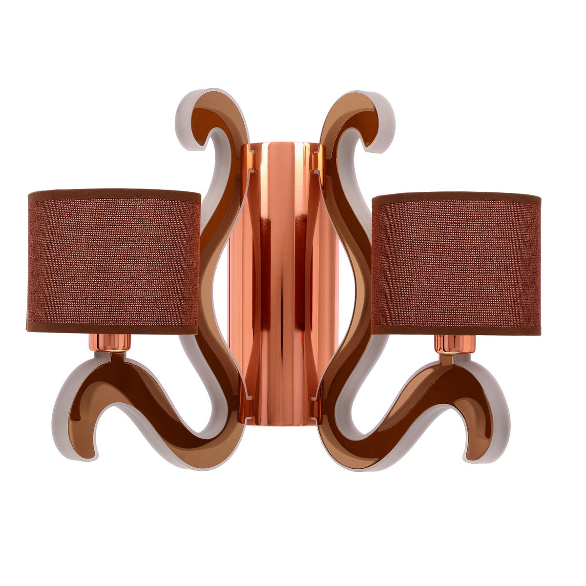 VÄGGLAMPA Ambrosia 20/35/30 cm   - svart/guldfärgad, Klassisk, metall (20/35/30cm)