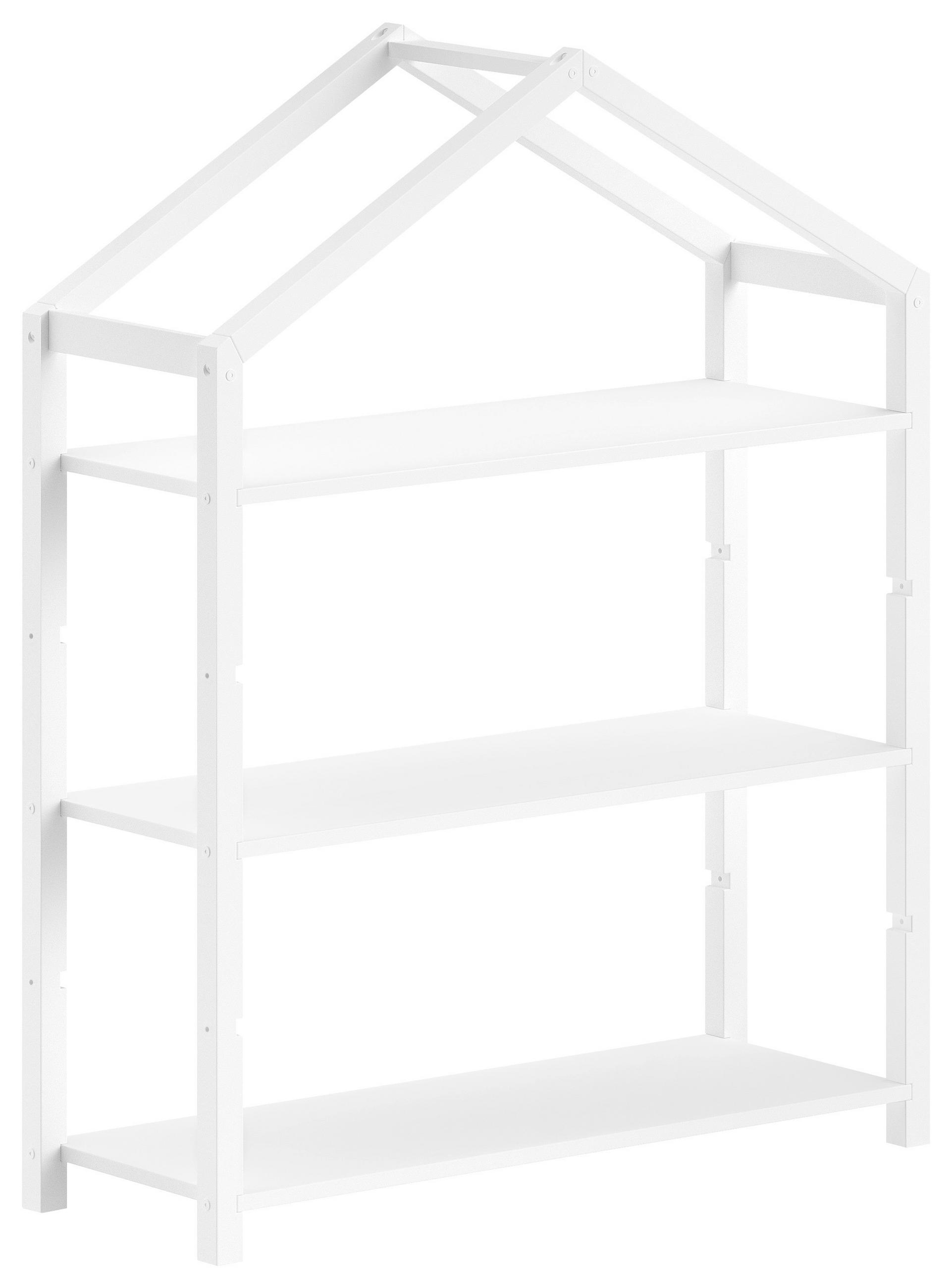 KINDERREGAL 111/141/40 cm  - Weiß, MODERN, Holz (111/141/40cm) - MID.YOU