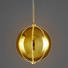 MAXI-KUGEL MIT LED-BELEUCHTUNG Goldfarben - Goldfarben, Kunststoff/Metall (30cm) MAXI-KUGEL MIT LED-BELEUCHTUNG Goldfarben - Goldfarben, Kunststoff/Metall (30cm)
