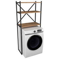 WASCHMASCHINENSCHRANK 66/160/34 cm Honigeiche  - Honigeiche, Modern, Holzwerkstoff/Metall (66/160/34cm) - MID.YOU