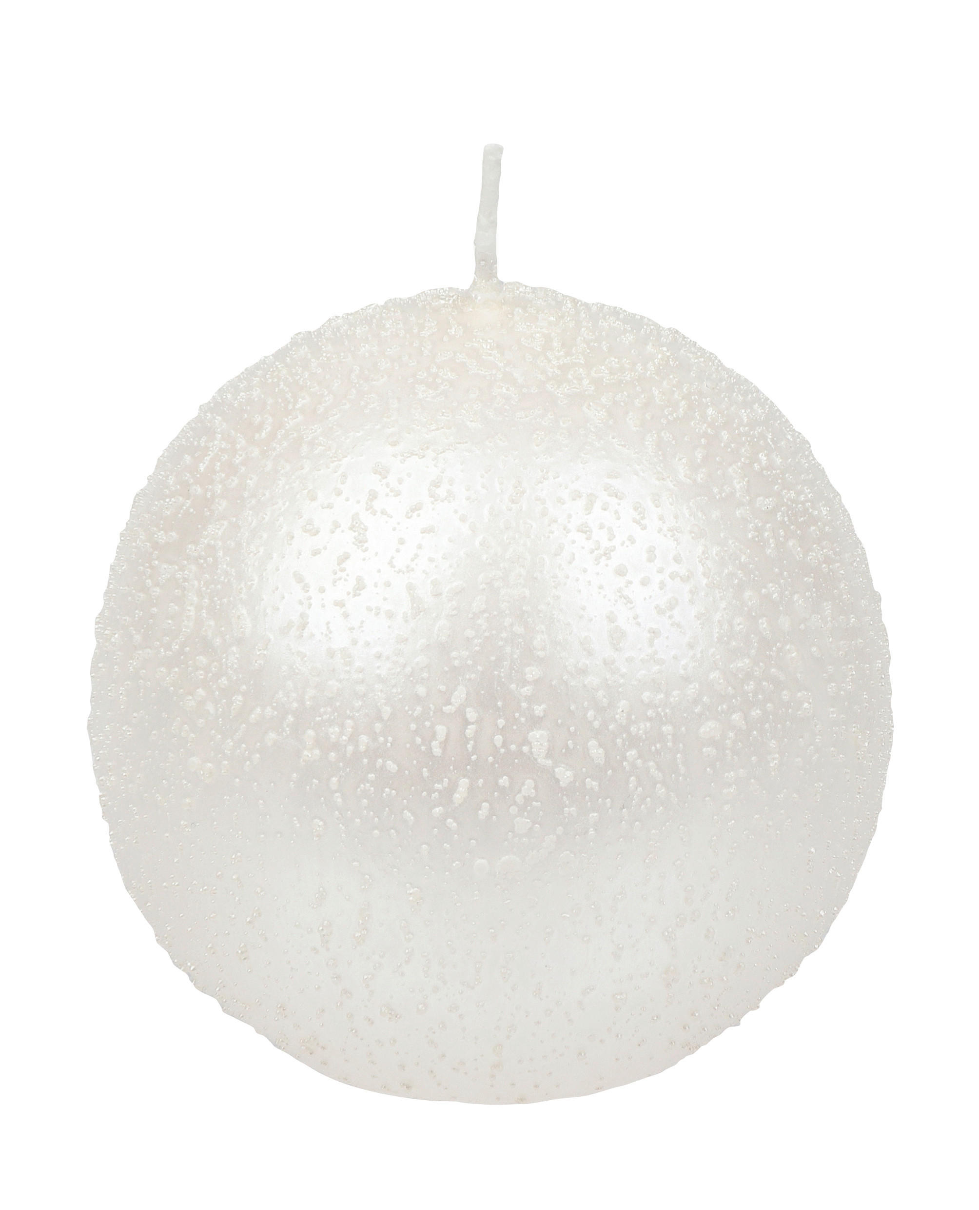 KERZE - Weiß, Basics, Paraffin (8,0/8,0cm)