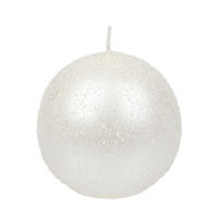 KERZE - Weiß, Basics, Paraffin (8,0/8,0cm)