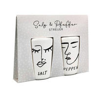 SALZ- UND PFEFFERSTREUER  - Basics, Keramik (4/6cm)