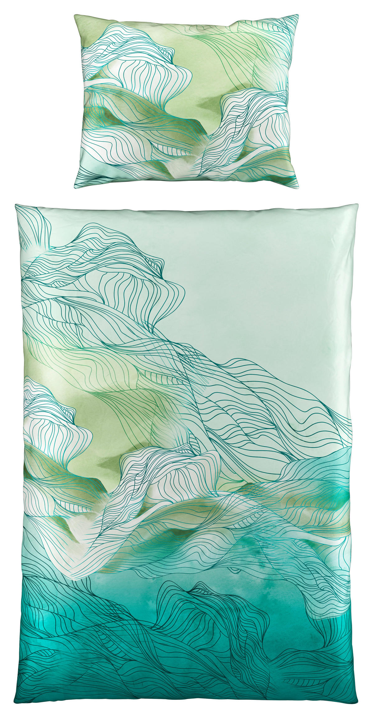 OBOUSTRANNÉ POVLEČENÍ, satén, vícebarevná, 140/200 cm - vícebarevná, Konvenční, textil (140/200cm) - Esposa