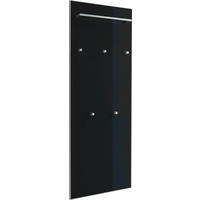GARDEROBENPANEEL  in 60/170/10 cm  - Anthrazit, Design, Glas/Holzwerkstoff (60/170/10cm) - Novel