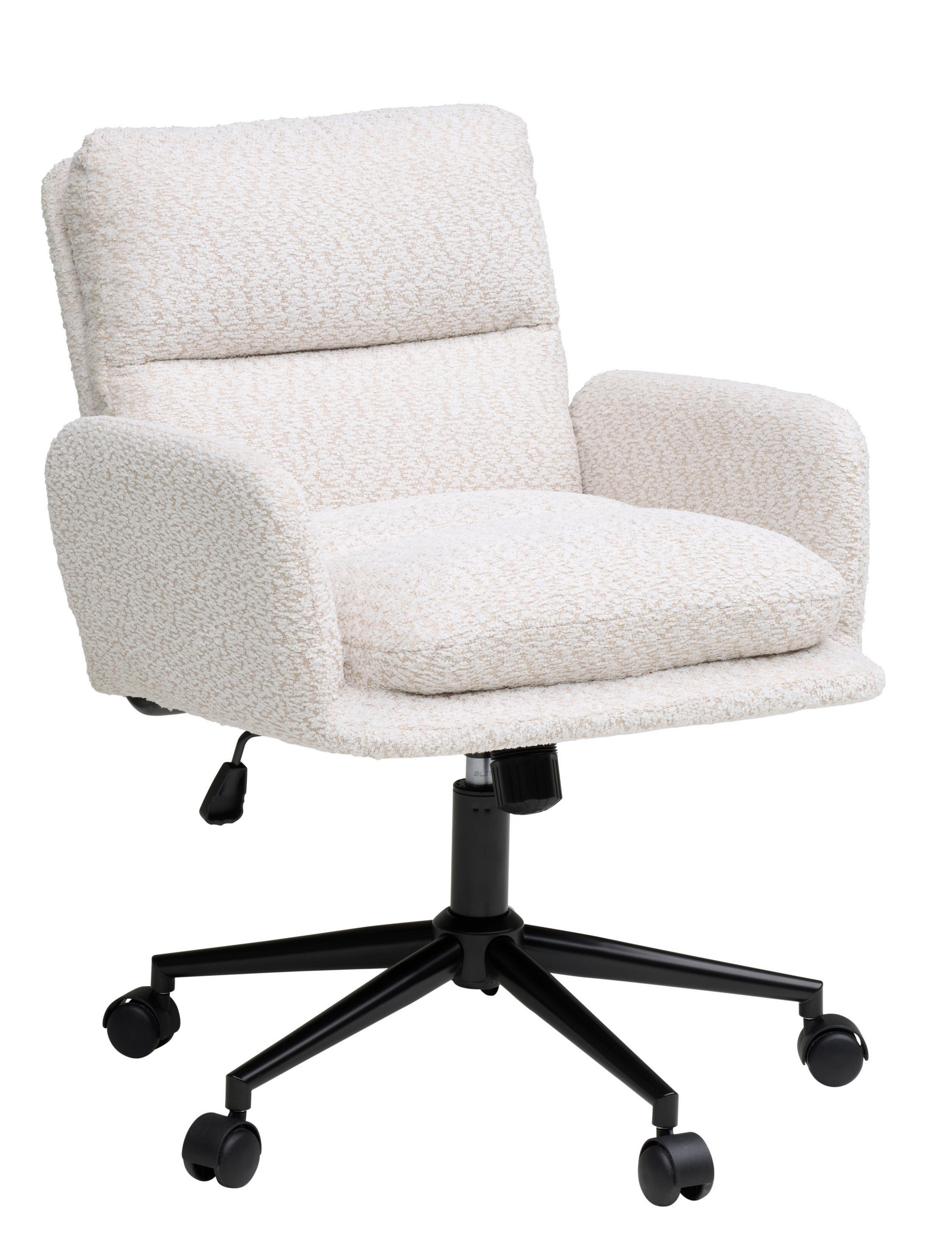 Livetastic OTOČNÁ ŽIDLE, buklé, černá, béžová