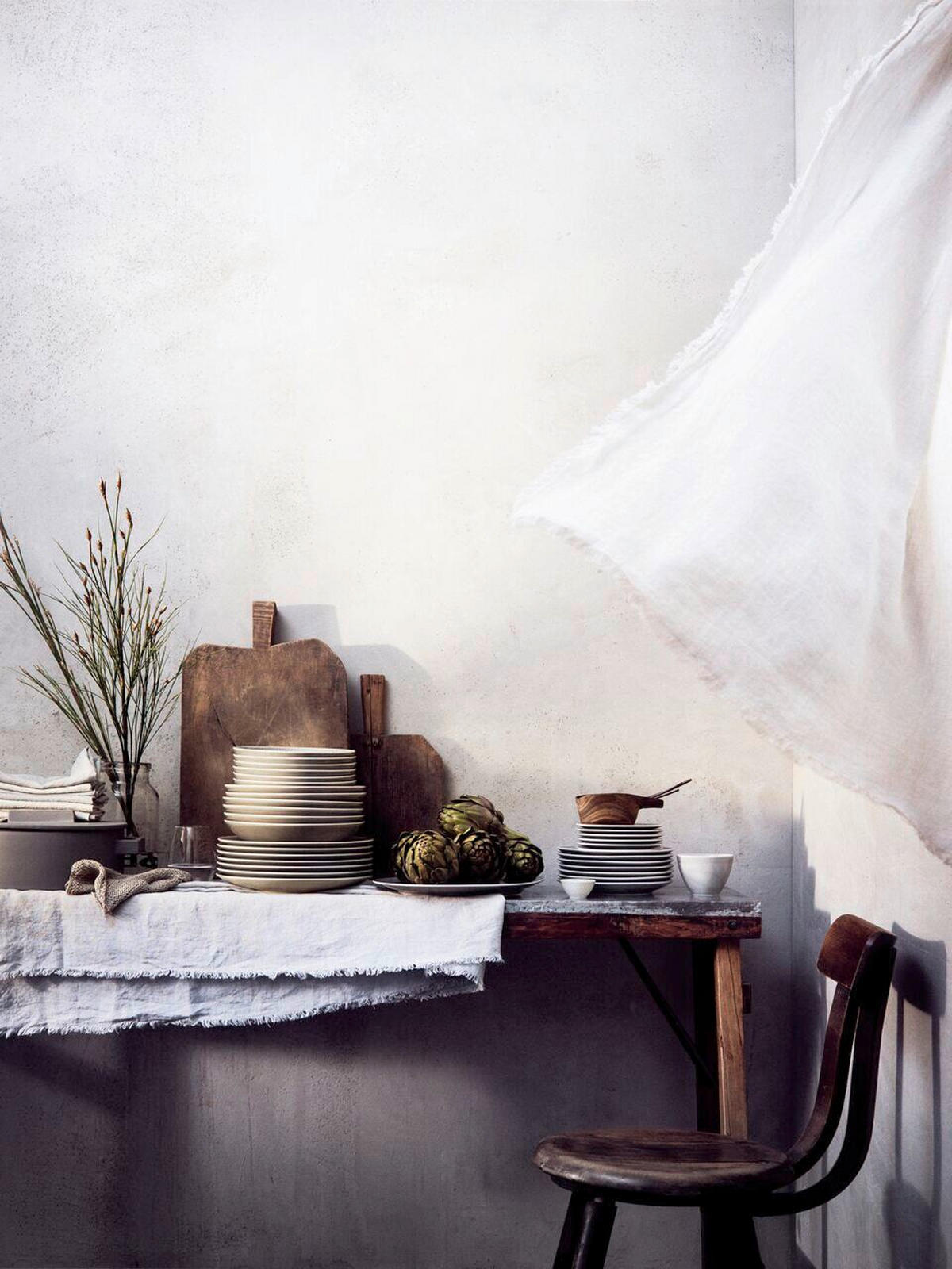 SUPPENTELLER Grau Porzellan  - Grau, KONVENTIONELL, Keramik (21cm) - Rosenthal