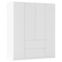 DREHTÜRENSCHRANK in Weiss  - Weiss, Basics, Holzwerkstoff (181/210/54cm) - Rauch Möbel