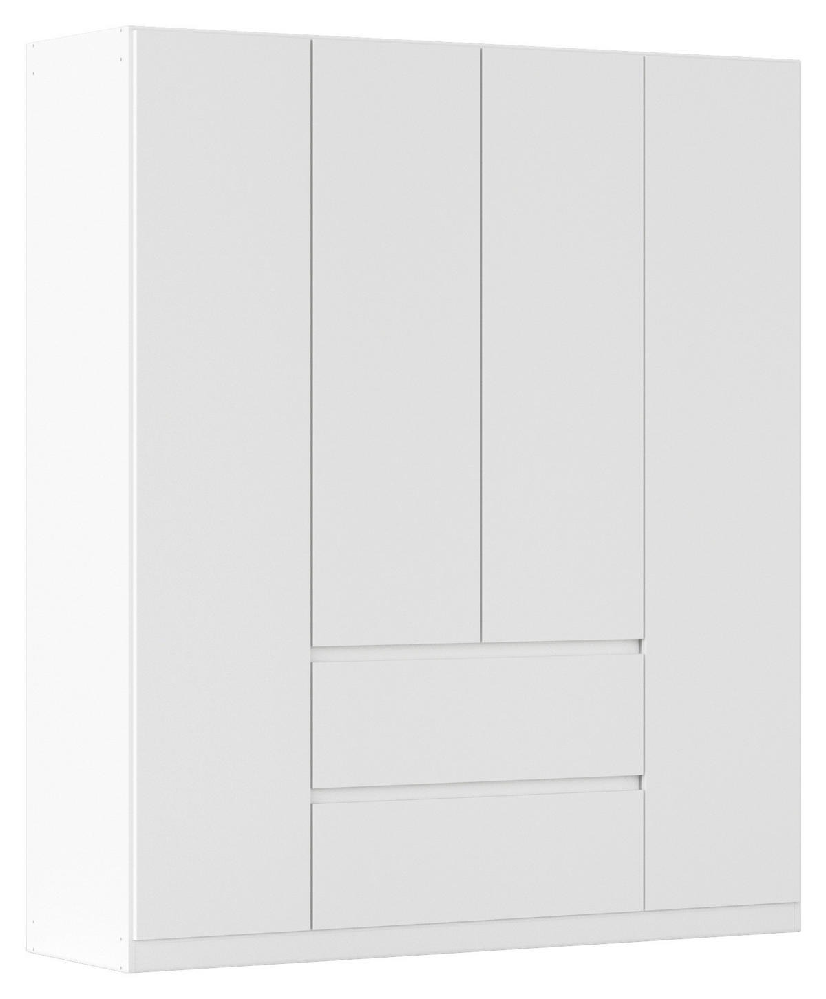 DREHTÜRENSCHRANK in Weiss  - Weiss, Basics, Holzwerkstoff (181/210/54cm) - Rauch Möbel