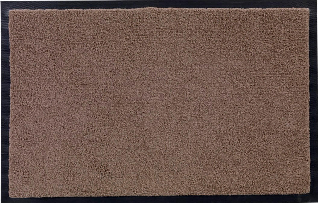 SCHMUTZFANGMATTE - Hellbraun, Basics, Kunststoff/Textil (60/85cm)