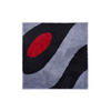 PŘEDLOŽKA K BIDETU, 60/60 cm - šedá/černá, Basics, textil/plast (60/60cm) - Grund