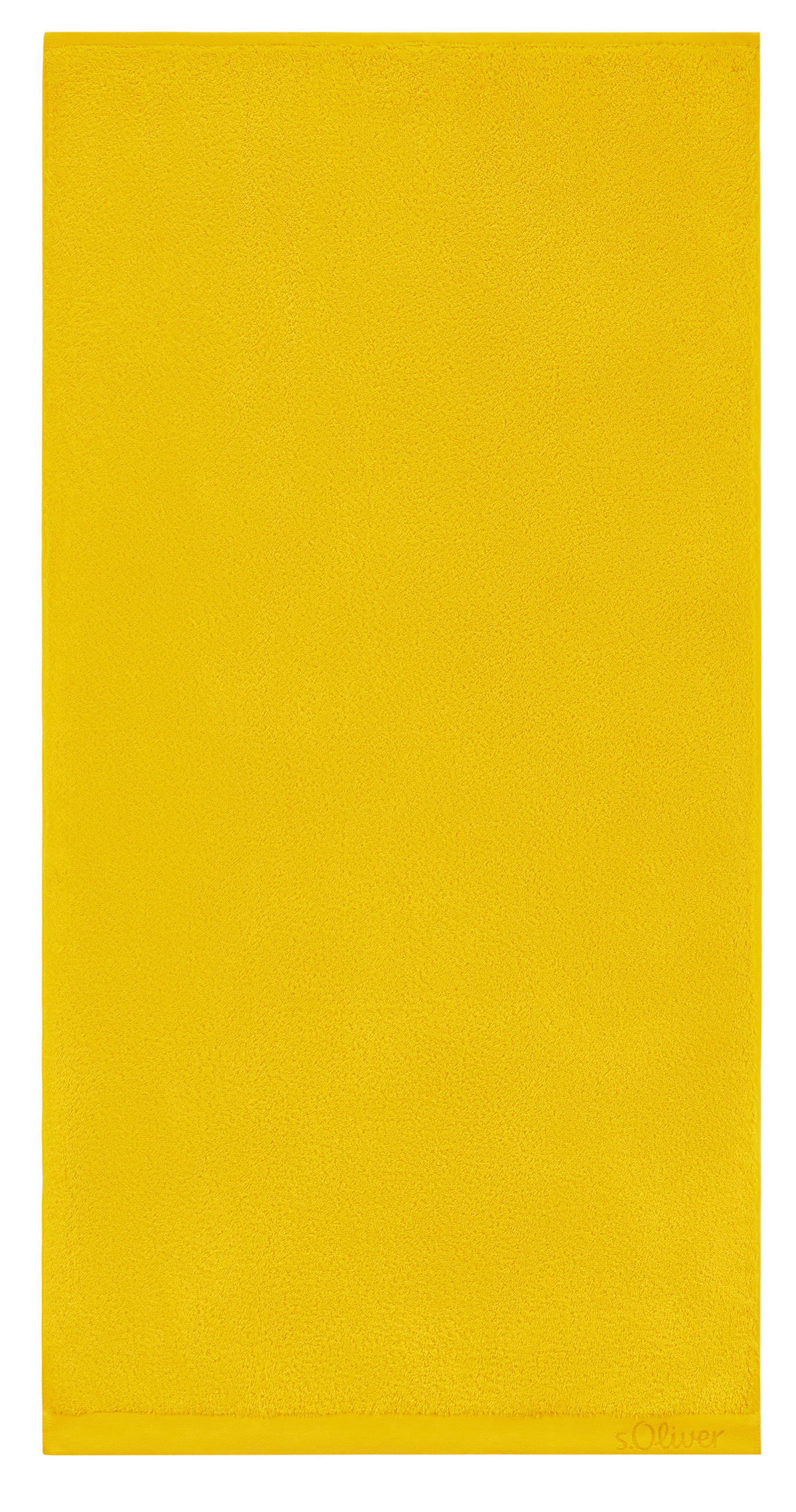 DUSCHTUCH 70/140 cm s.Oliver  - Gelb, Trend, Textil (70/140cm) - S. Oliver