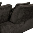 SCHLAFSOFA Chenille Anthrazit  - Anthrazit/Schwarz, KONVENTIONELL, Kunststoff/Textil (235-255/80/116-138cm) - Carryhome