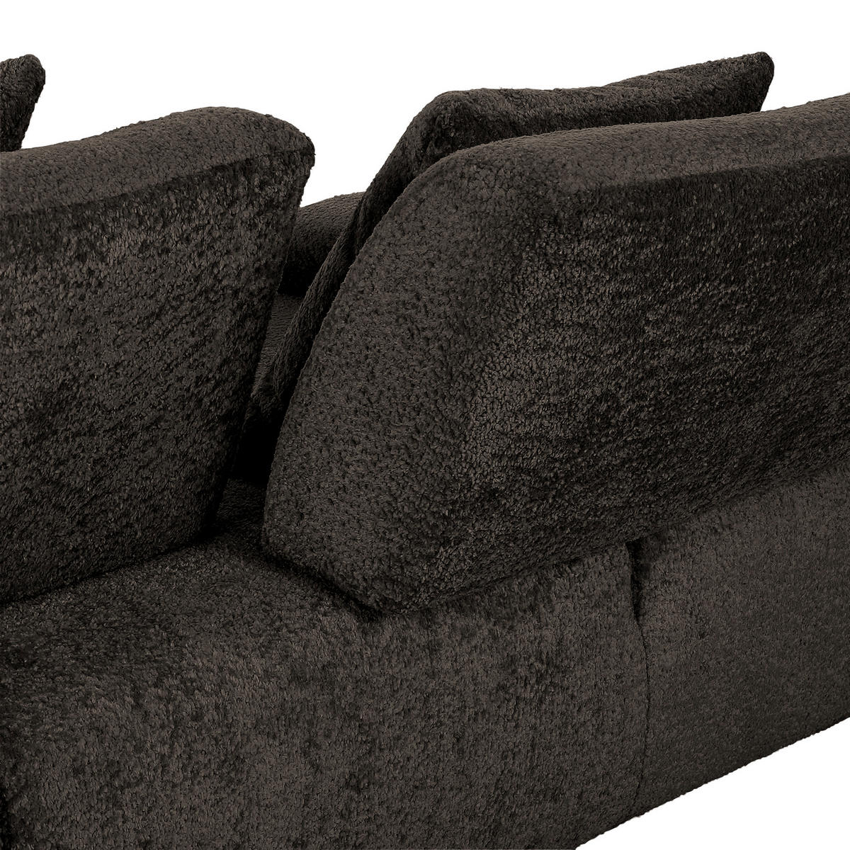 SCHLAFSOFA in Textil Anthrazit  - Anthrazit/Schwarz, Konventionell, Kunststoff/Textil (235-255/80/116-138cm) - Carryhome