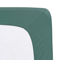 SPANNBETTTUCH Jersey 180-200/200-220 cm  - Smaragdgrün, Basics, Textil (180-200/200-220cm) - Florella