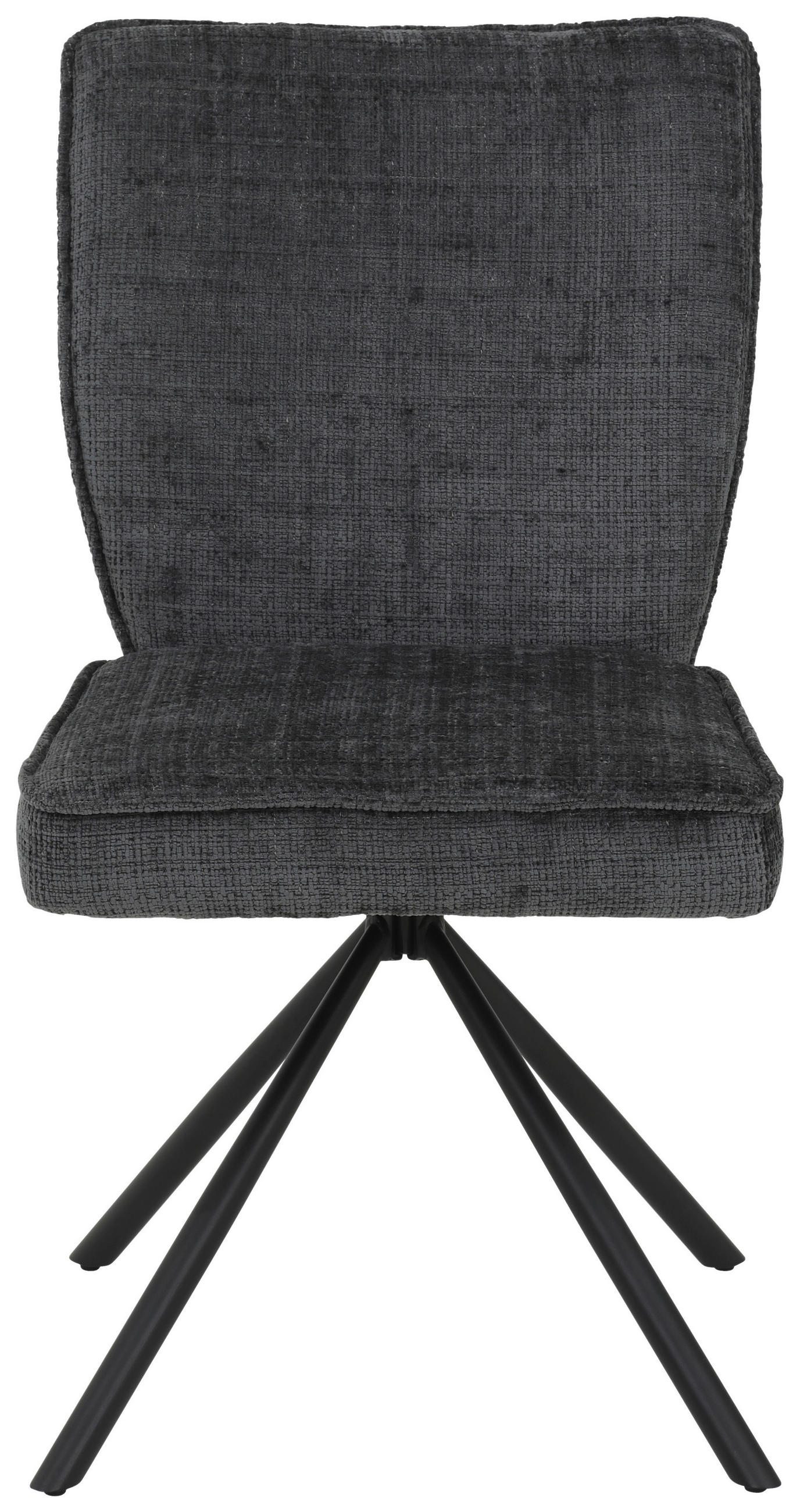 STUHL - Anthrazit, Design, Textil (68/93/65cm) - Boxxx
