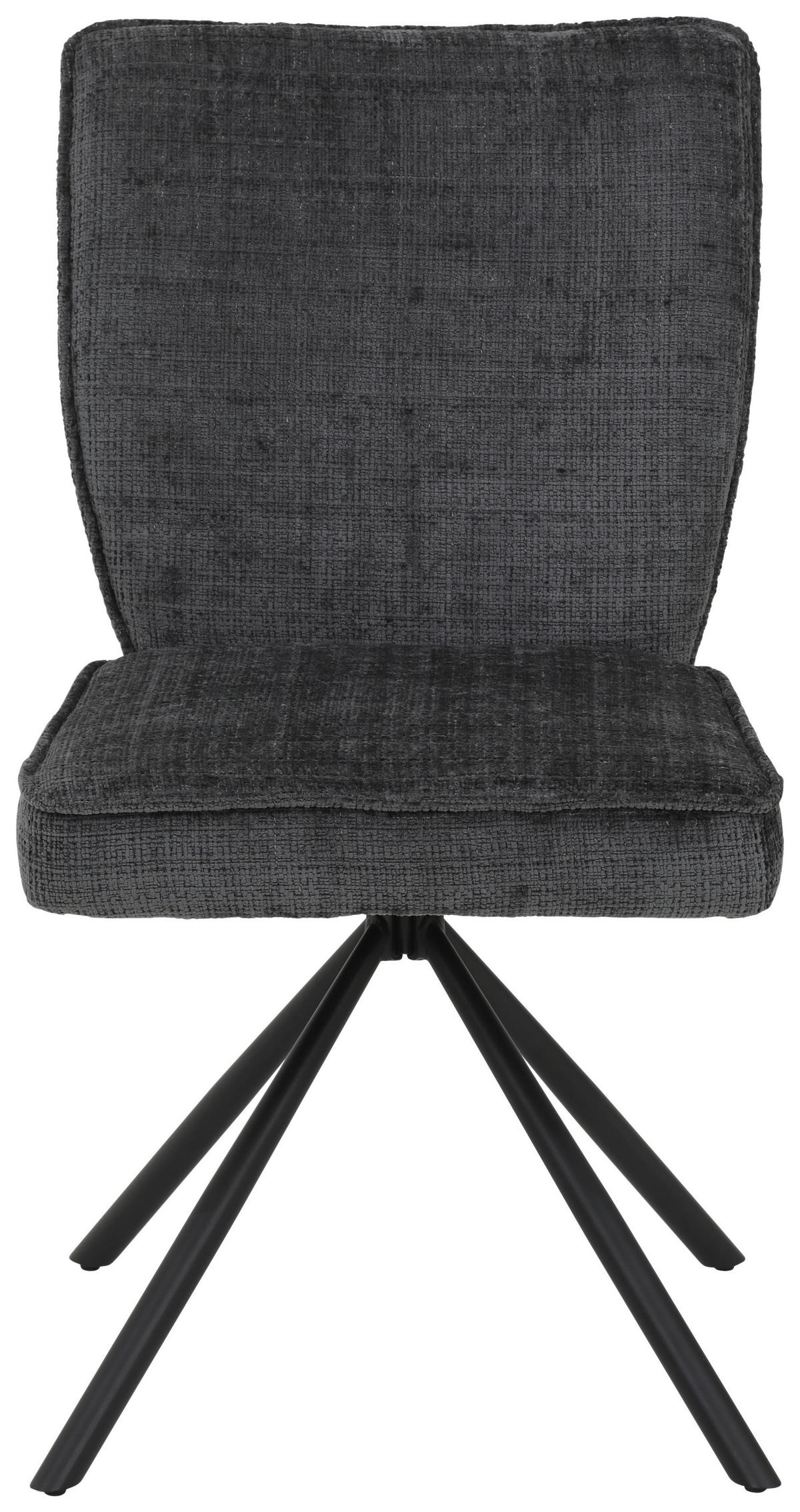 STUHL - Anthrazit, Design, Textil (68/93/65cm) - Boxxx