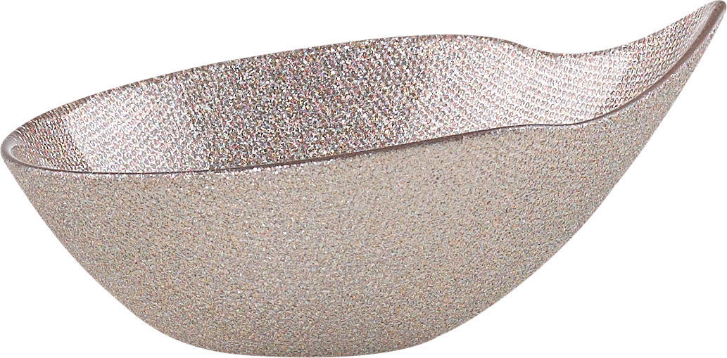 MÍSA, sklo, 14 cm - šedá, Lifestyle, sklo (14cm) - Novel