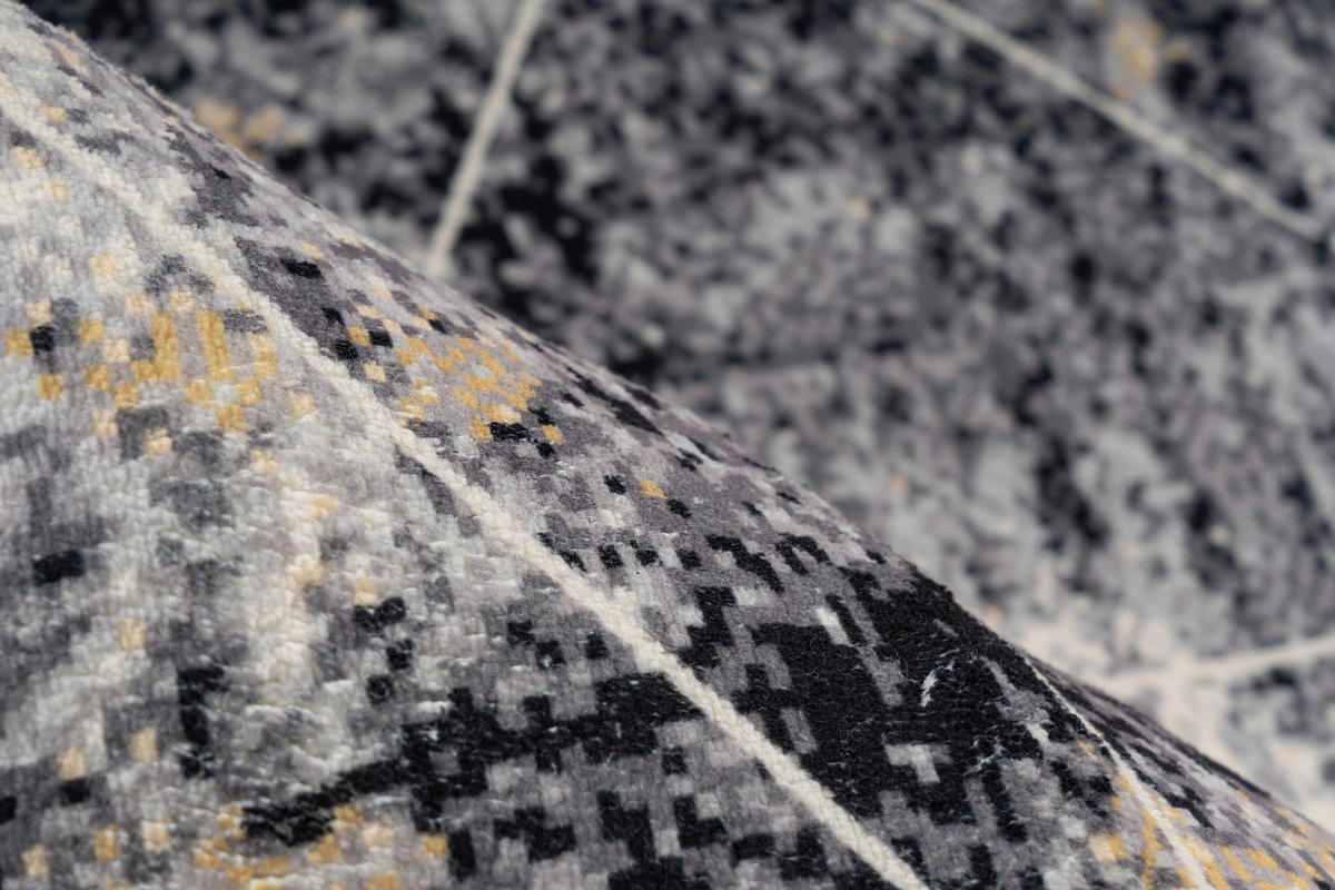 VINTAGE KOBEREC, 160/230 cm, antracitová - antracitová, Konvenční, textil (160/230cm)