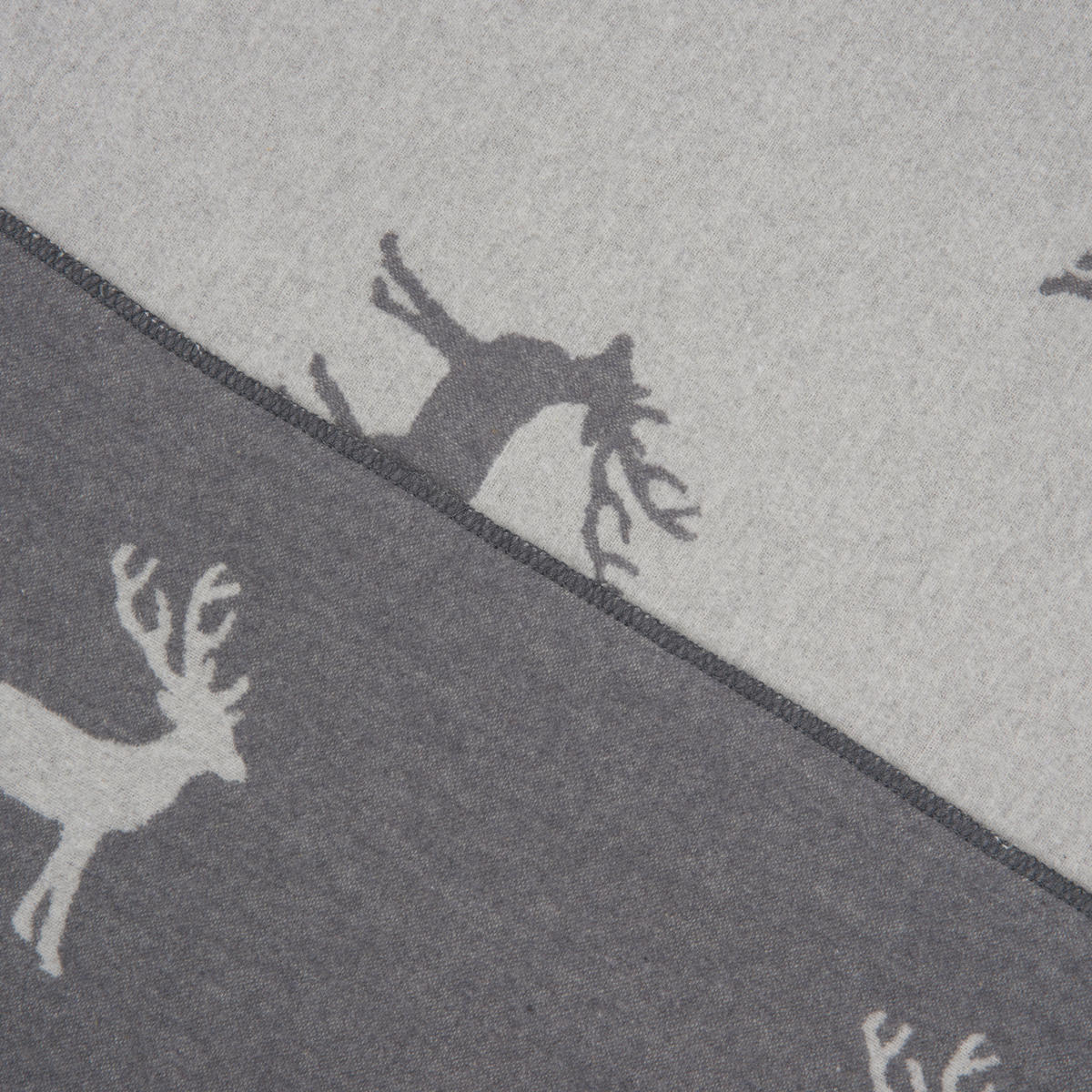 DECKE 140/200 cm  - Hellgrau, Basics, Textil (140/200cm) - David Fussenegger